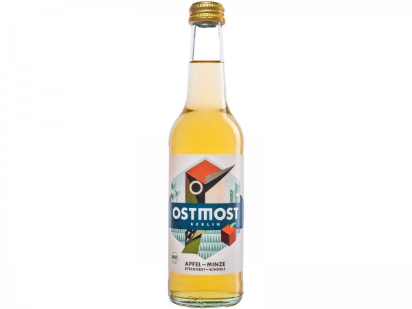 E3524 Bio Apfel-Minze Schorle 0,33l