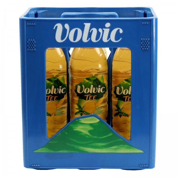 E3580 Volvic Grüner Tee mit Zitrone 6 x 1,50l PET